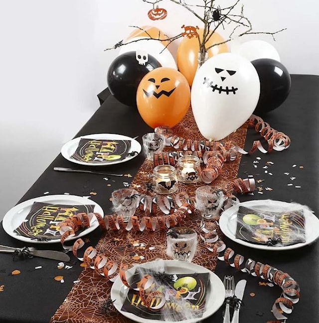 Produktbild 3 för Serpentiner Halloween 2 olika mönster 2-pack