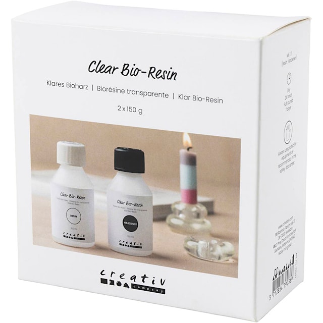 Produktbild 2 för Bio-Resin Klar 2x150 ml