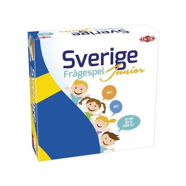 Produktbild 1 för Frågespelet Sverige Jr (SE)
