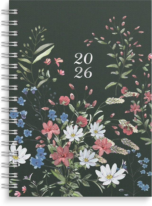 Produktbilde 1 for Ukekalender Multi 2026 A6 Blomster GRIEG