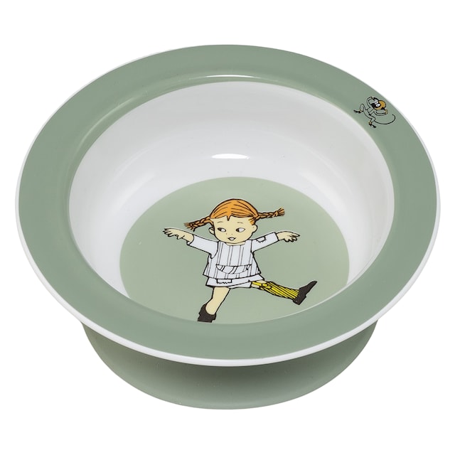 Produktbild 1 för Pippi Cirkus Sugkoppstallrik grön Rätt Start