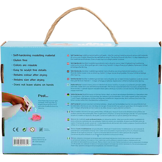 Produktbilde 3 for Foam Clay® Gaveeske, ass. farger, 1 sett