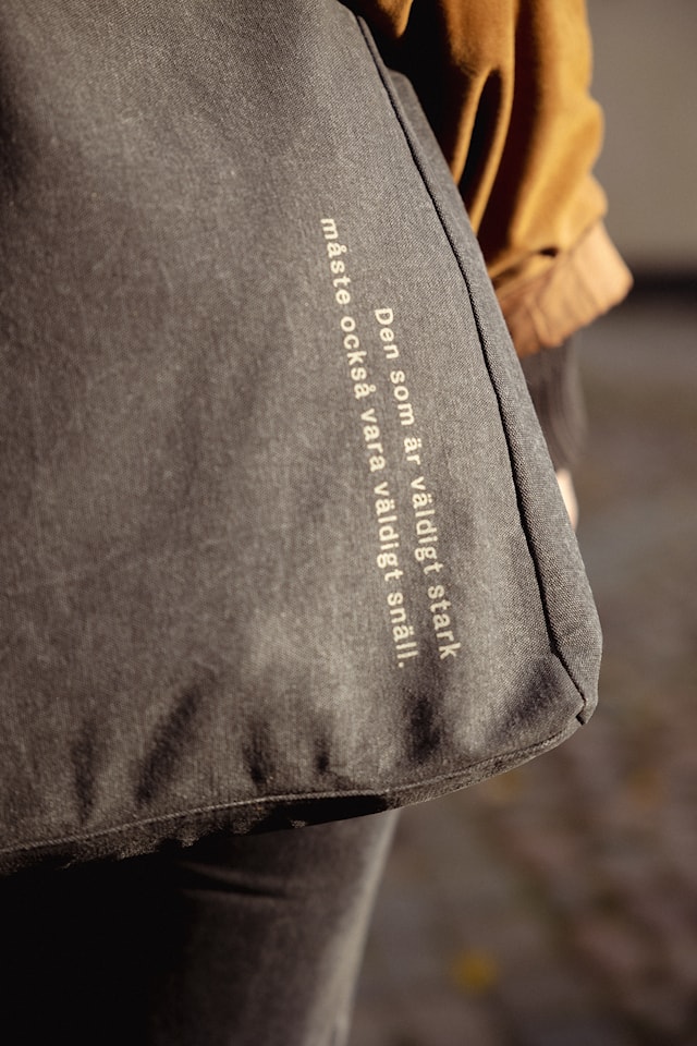 Tuotekuva 3 - Astrid Lindgren Tote bag - Black