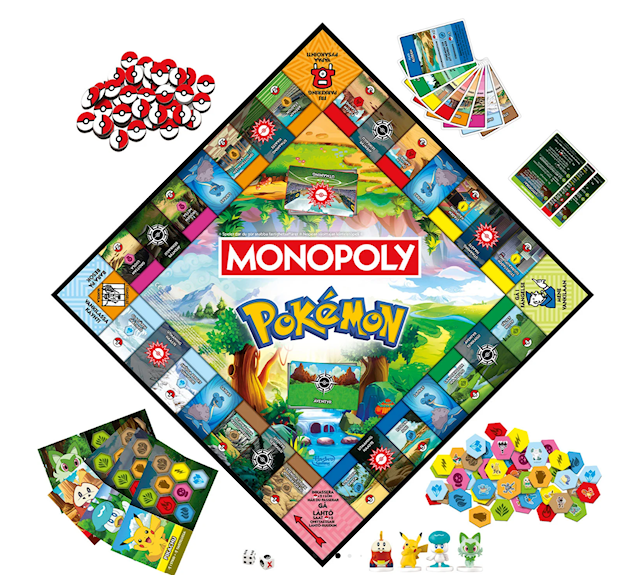 Produktbild 4 för Monopoly Pokémon (SE/FI)