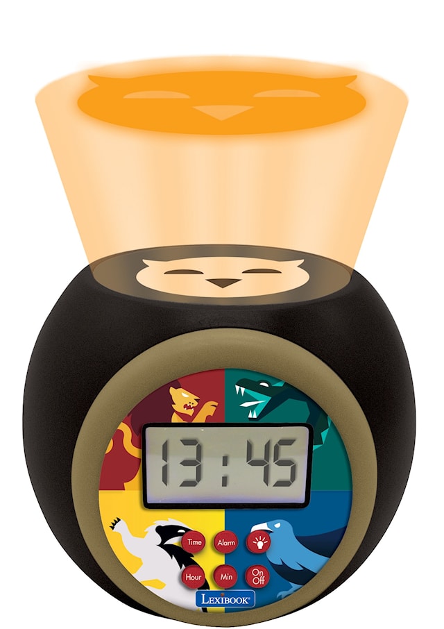 Produktbild 3 för Väckarklocka med Projektor Harry Potter Lexibook