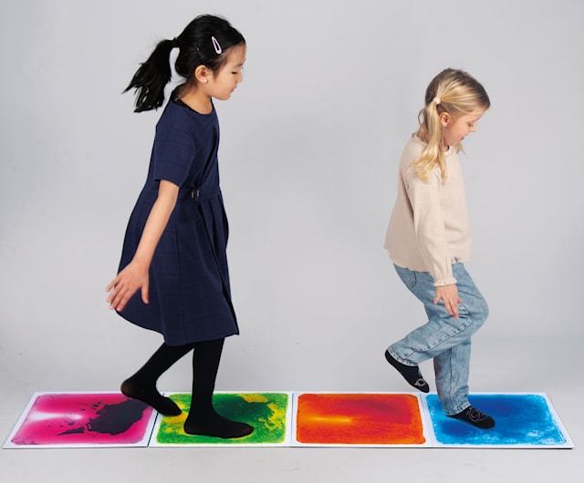 Produktbild 2 för Sensoriska Golvplattor 4-pack 30x30 cm MyPauze