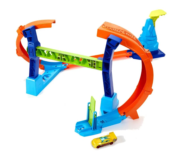 Produktbilde 2 for Hot Wheels Stunt Tracks Corkscrew Jump Champion