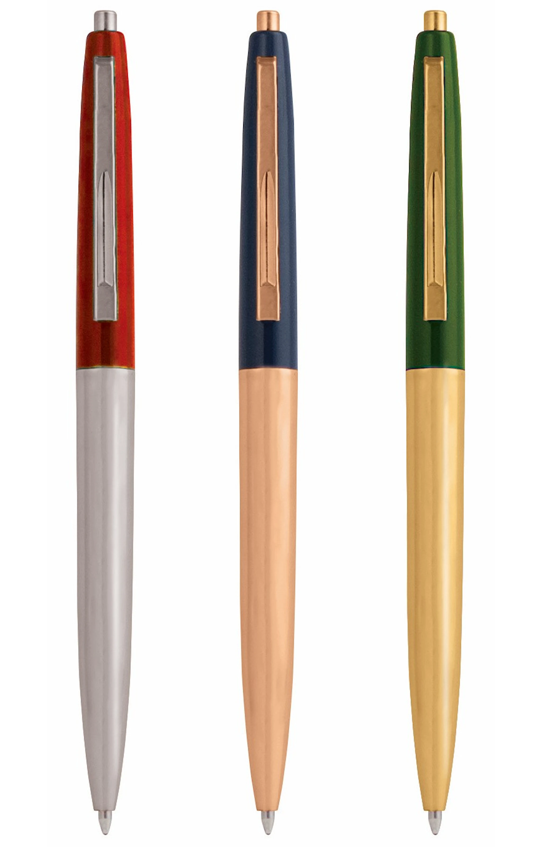 Produktbilde for Kulepenn Retro 3-pack Kikkerland