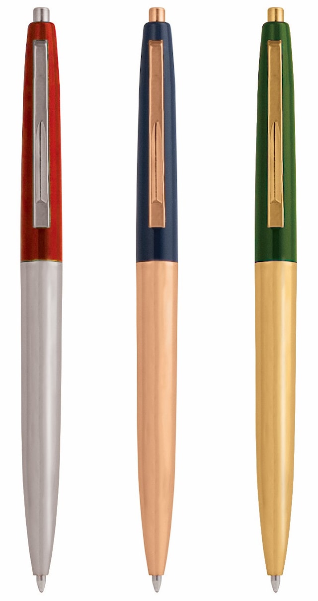 Tuotekuva 1 - Kuulakärkikynä Retro 3-pack Kikkerland