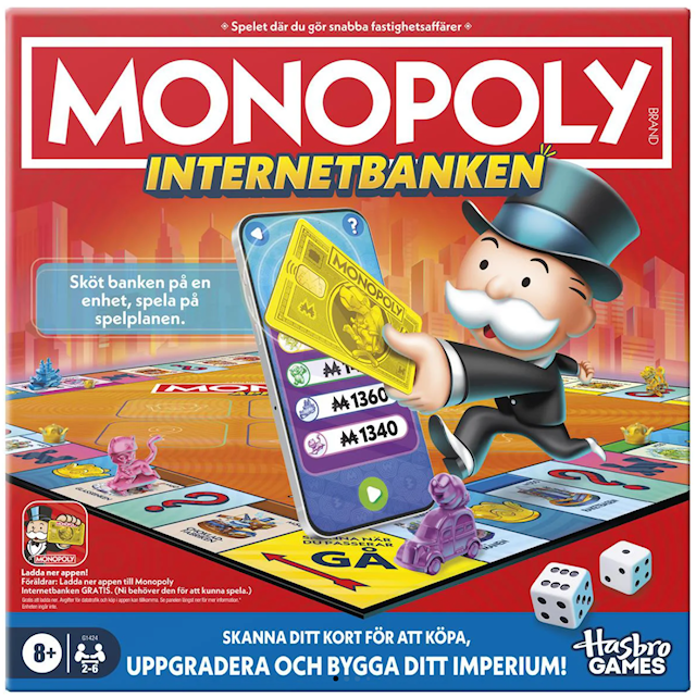 Tuotekuva 1 - Monopoly App Banking Lautapeli Hasbro (SE)