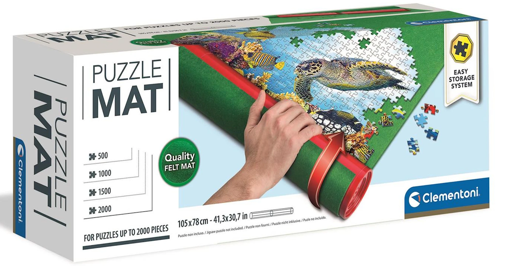 Produktbild för Clementoni Pusselmatta för 500-2000 bitar