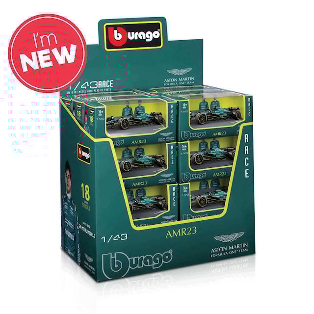 Produktbild 2 för Aston Martin F1 Amr23 Alonso 1:43 Bburago
