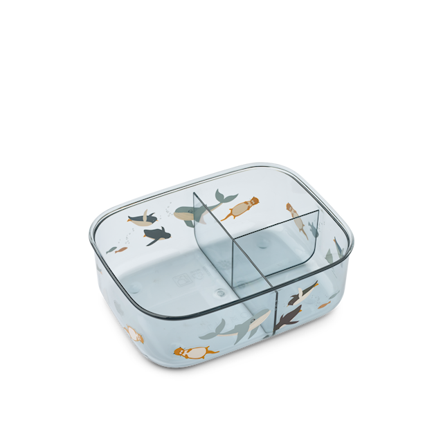 Produktbild 2 för Arthur Tritan Lunchbox Arctic Sea/ Ocean view Liewood