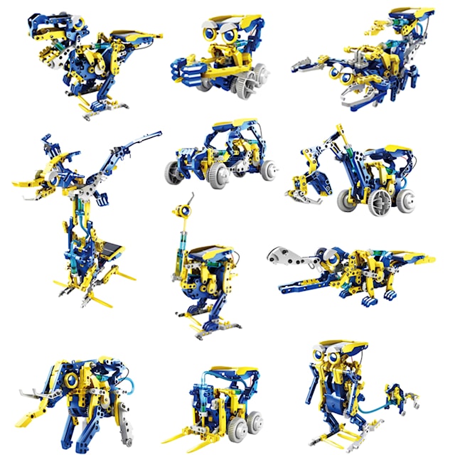 Produktbild 2 för Robotsats för Solenergi 12-i-1 230 Delar Robetoy