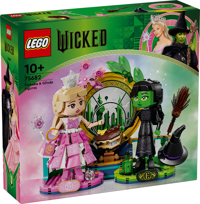 Produktbilde 1 for Figurer av Elphaba og Glinda LEGO® Wicked (75682)