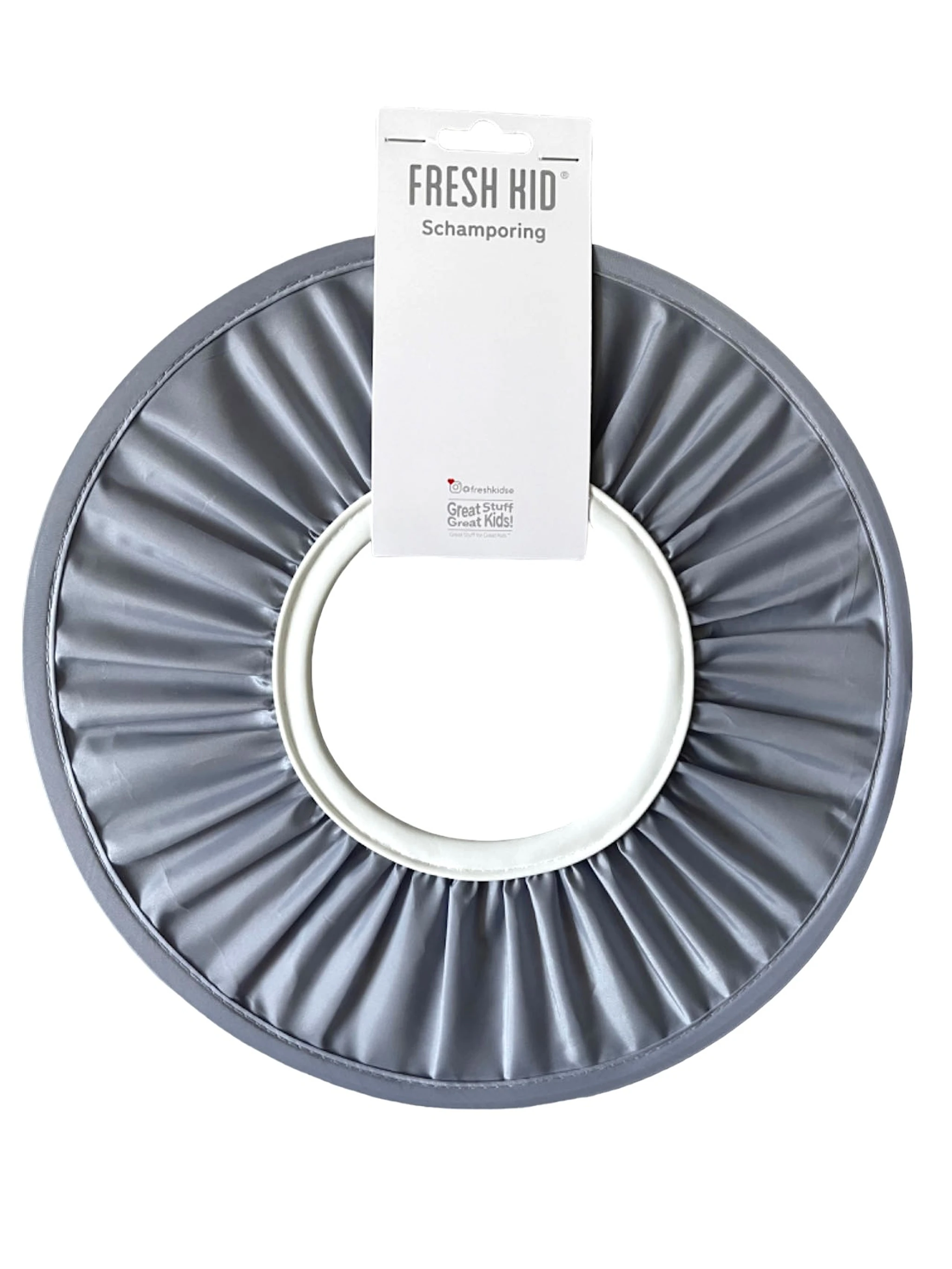 Produktbilde for Sjampo ring, 26 cm, Grå, Fresh Kid