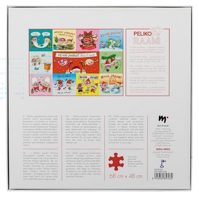 Produktbilde 2 for Juleønsker Puslespill 1000 Biter Sixten Blixten