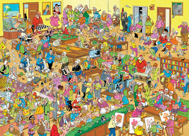 Tuotekuva 2 - Jan Van Haasteren Senior Home Pussel 1500 bitar, Jumbo