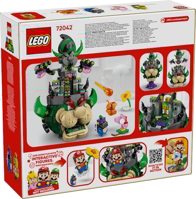 Tuotekuva 4 - Prince Florian ja Castle Bowser LEGO® Super Mario (72042)