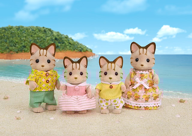 Tuotekuva 2 - Raitakissaperhe, Sylvanian Families
