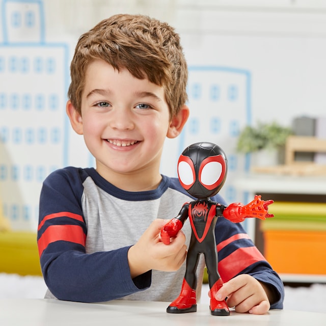 Produktbilde 2 for Marvel Spidey and His Amazing Friends Supersized Miles Morales: Spider-Man-actionfigur