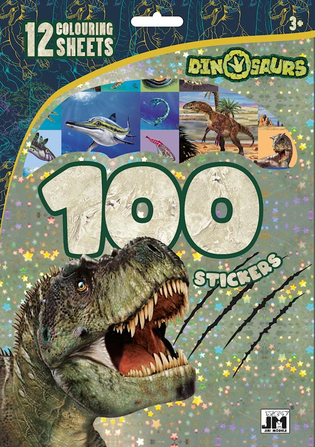 Klistermärken Dinosaurier 100-p Sense