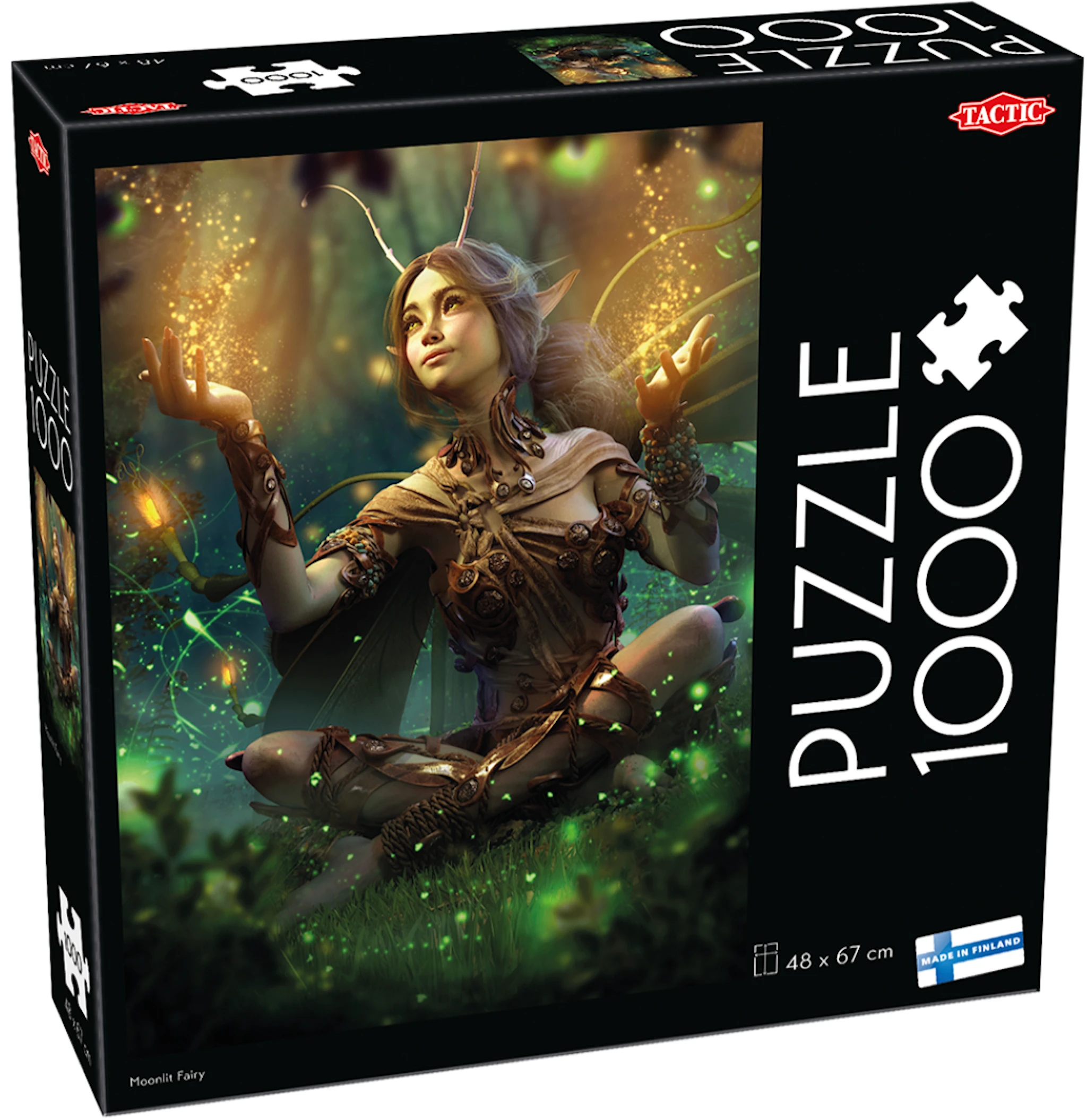 Produktbild för Moonlit Fairy Pussel 1000 Bitar Tactic