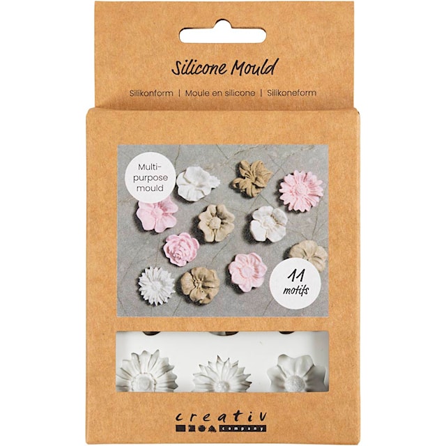 Produktbild 1 för Silikonform Tusenskönor 0,5 x 2-2,5 cm Creativ Company