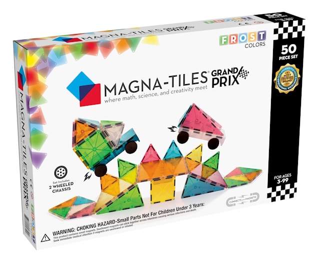 Tuotekuva 7 - Magna-Tiles Grand Prix Frost 50 Osaa