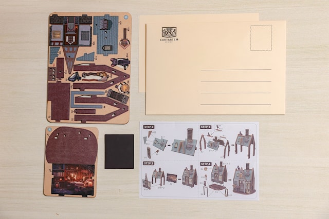 Produktbild 5 för Book Nook: Mini DIY Magnetic Magic Shop 2, Caratem