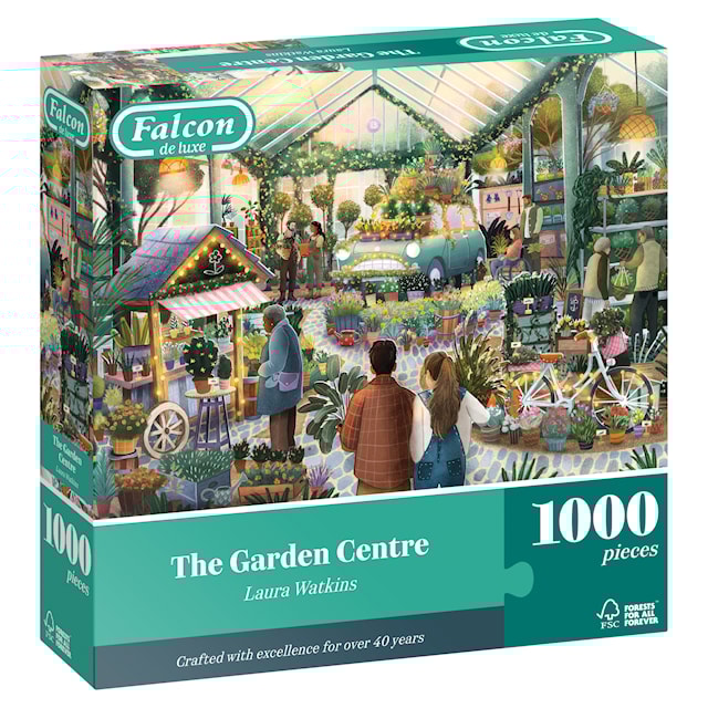 Produktbild 3 för Pussel The Garden Centre 1000 bitar, Falcon