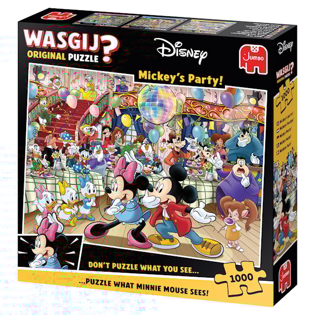 Produktbild 4 för Wasgij Original Disney Mickey’s Party! Pussel 1000 bitar