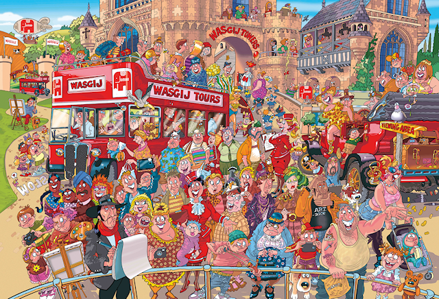 Produktbilde 2 for Wasgij Original 22 - Wasgij Studio Tour! Puslespill 1000 brikker