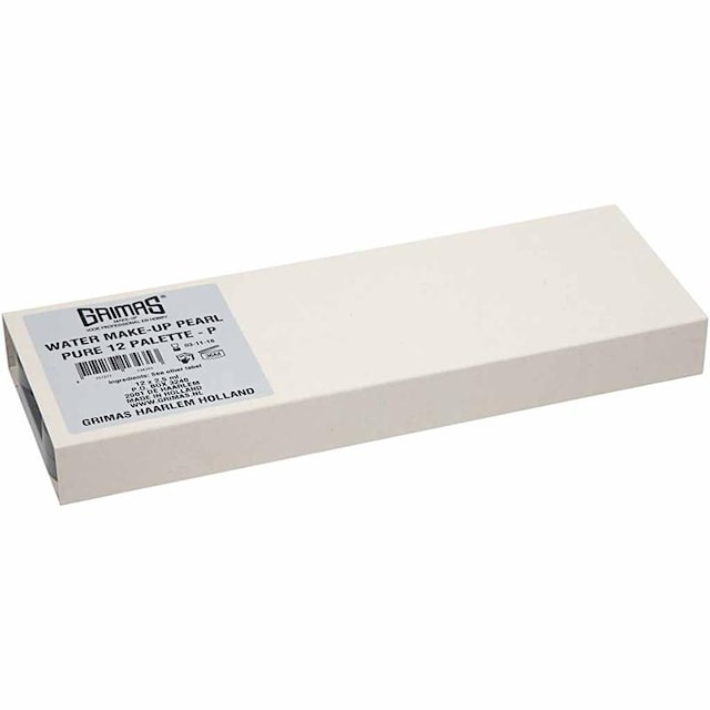 Produktbild 2 för Ansiktsfärg Palett Pärlemor 12x2,5 ml