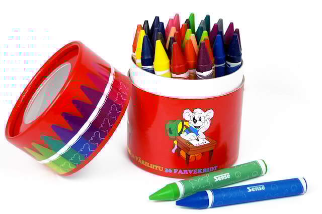 Produktbilde 2 for Voksstifter Mini Jumbo i boks 36-p Sense