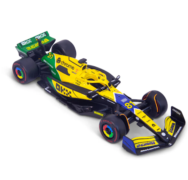 Produktbilde 1 for Formel 1-bil 1:43 McLaren MCL38 2024 Piastri Senna