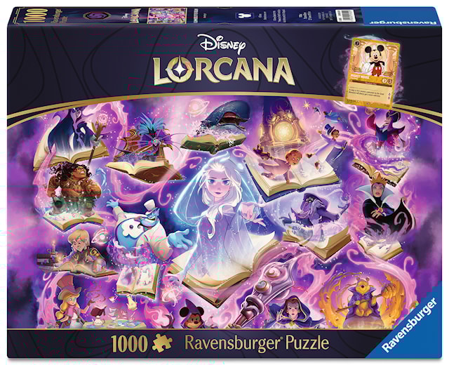 Tuotekuva 1 - Glimmers of the Realm: Amethyst palapeli 1000 palaa, Ravensburger