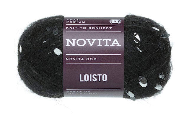 Produktbilde 1 for Loisto Paljettgarn 50g Skygga 0991 Novita