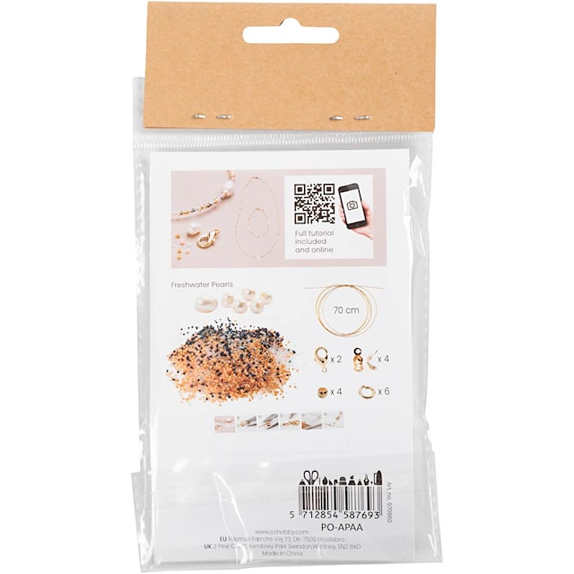 Produktbild 3 för DIY Kit Smycken - Armand och halsband med lås