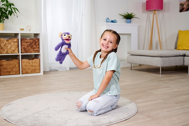 Produktbild 5 för Simba Toys ScreamerZ Apa Gosedjur med Ljud 30 cm
