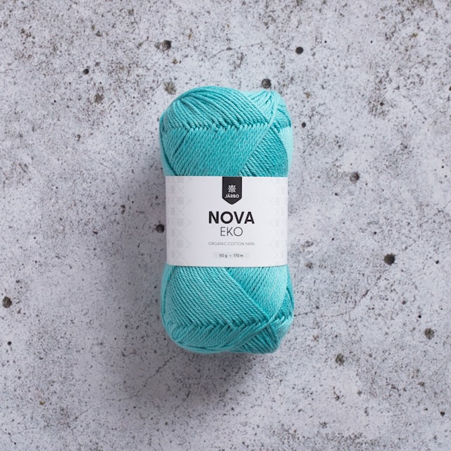 Nova Eko Cotton 50 g Turquoise Järbo