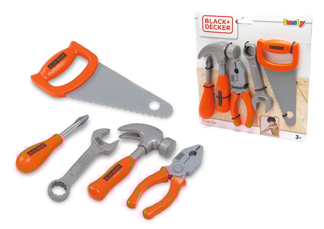 Smoby Black+Decker Verktøysett