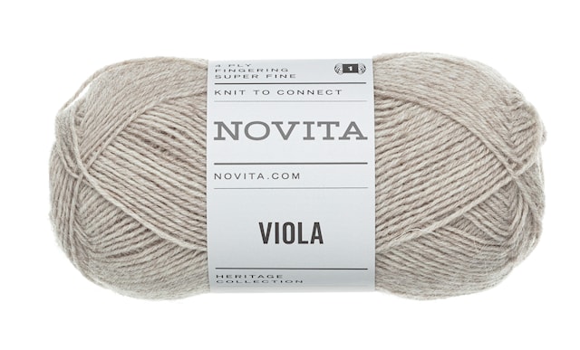 Produktbild 1 för Viola Ullmix 50g Sand (060) Novita