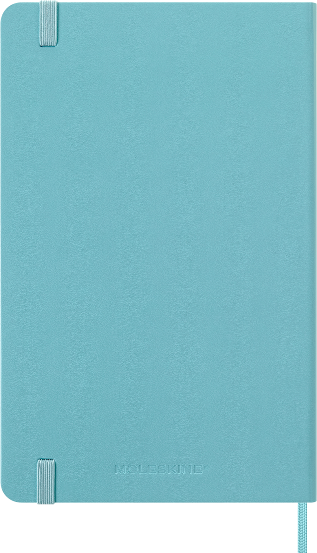 Produktbild 7 för Kalender 2026 Classic Hard 12M Week Note Large Aquamarine Moleskine