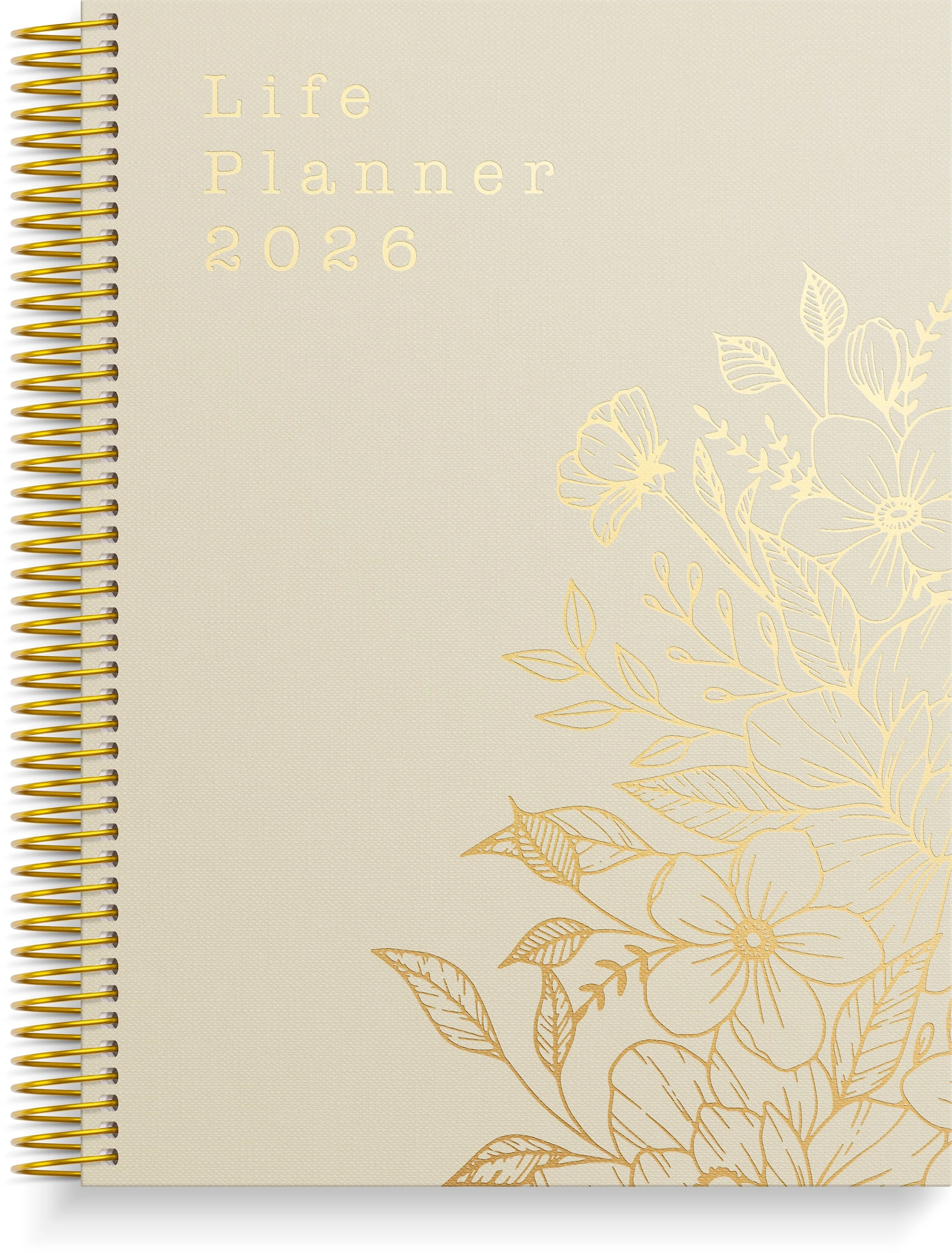 Tuotekuva ille Kalenteri 2026 Life Planner Bloom A5 Burde