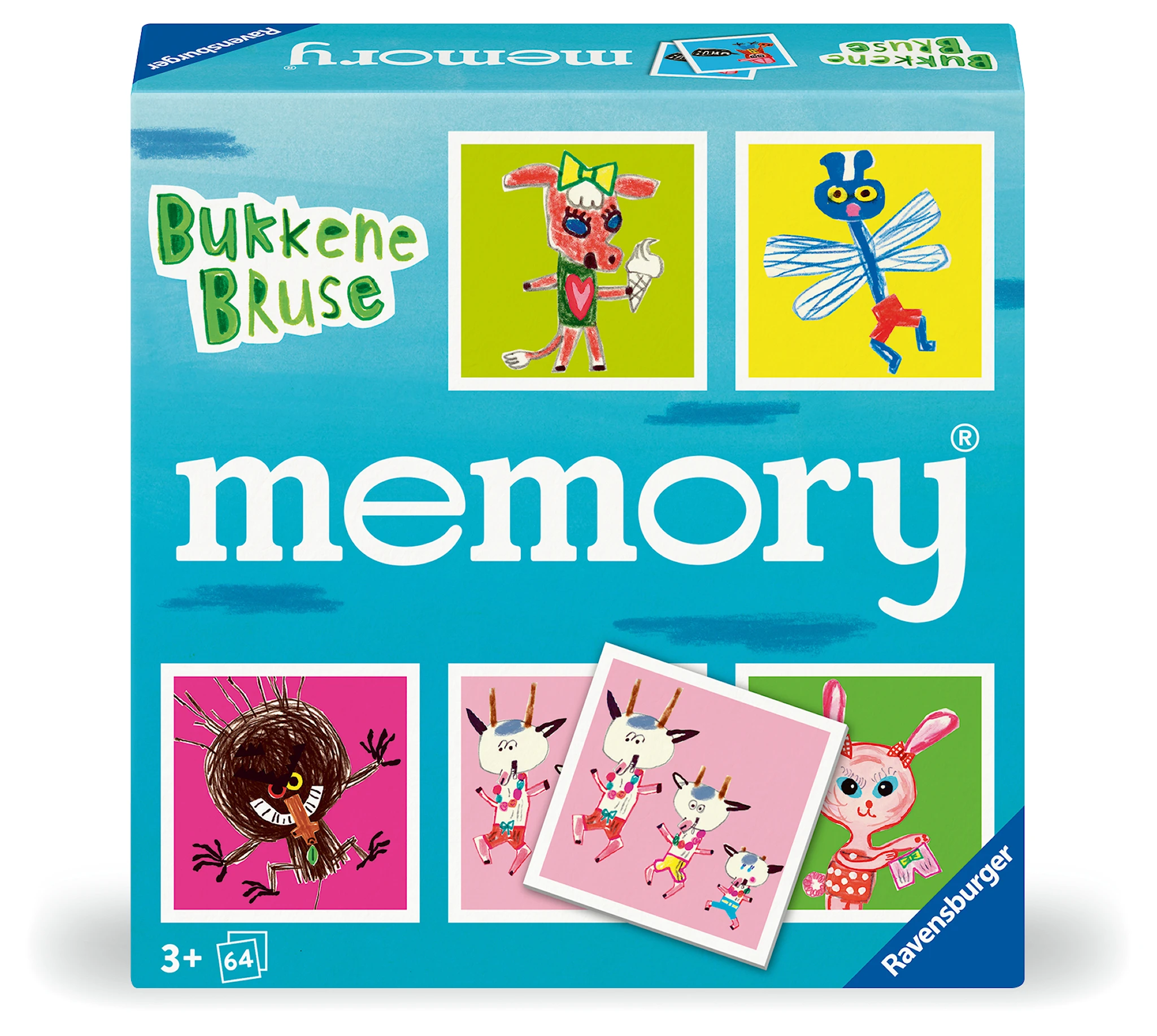 Produktbild för Bukkene Bruse memory®