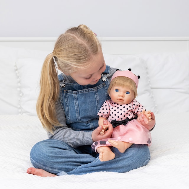 Produktbilde 5 for Dukkeklær kjole Pom Pom Tiny Treasures