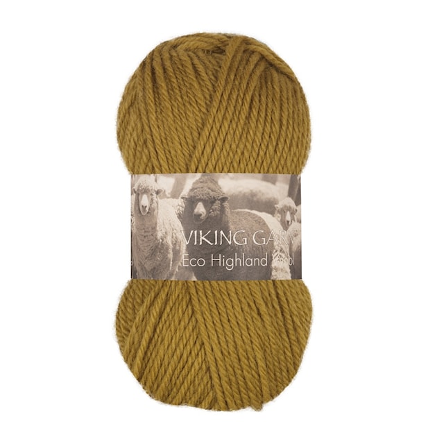 Highland Eco Wool 50 g Green 236 Viking Garn