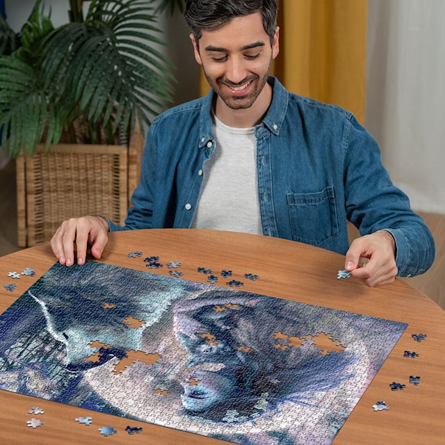 Produktbilde 3 for Det magiske måneskinnet Puslespill 1000 brikker, Ravensburger