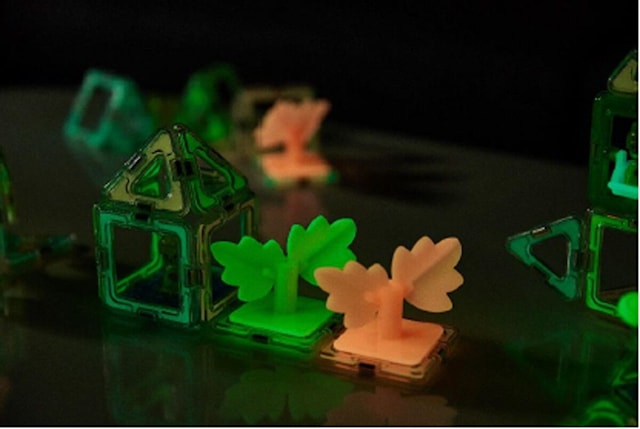 Produktbild 2 för Magformers Glowing Byggset 20 delar